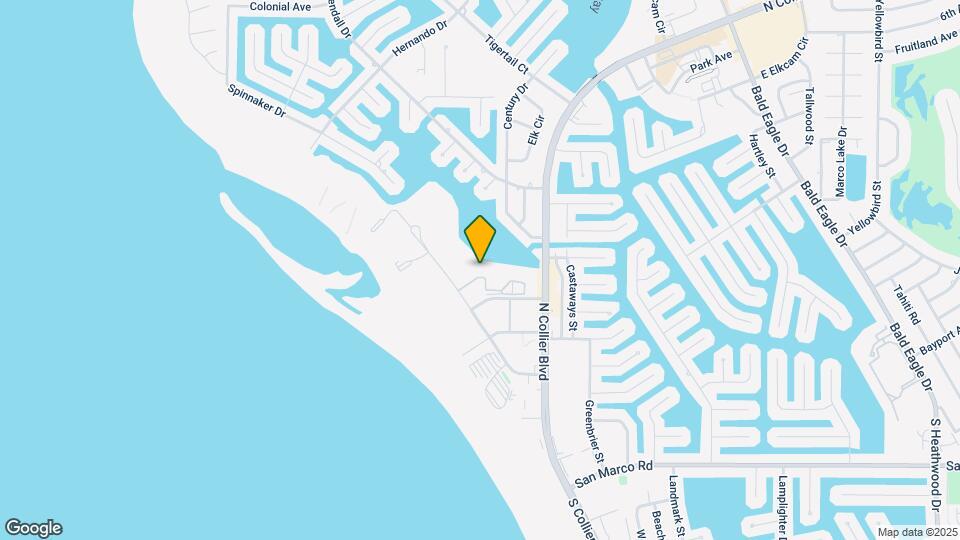 651 Seaview Ct Map and Location Details