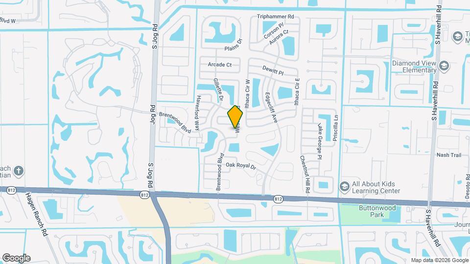 6004 Westfall Rd Mapa y Detalles de la Ubicación