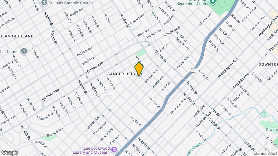 2006 Gorman Ave Map and Location Details