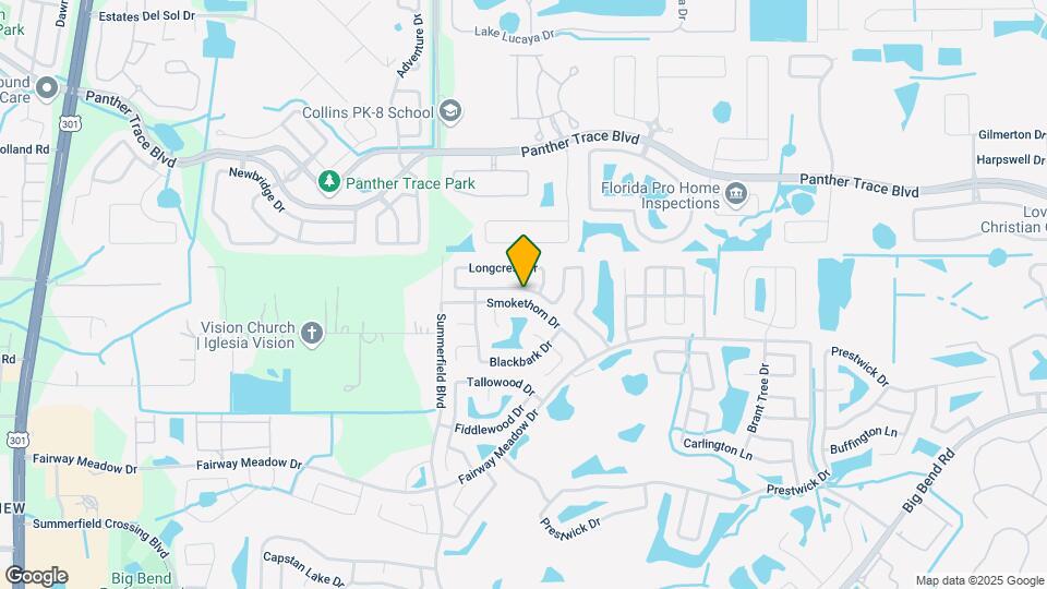 12723 Longcrest Dr Map and Location Details