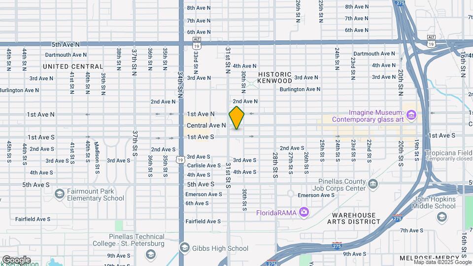 3023 1st Ave S Map and Location Details