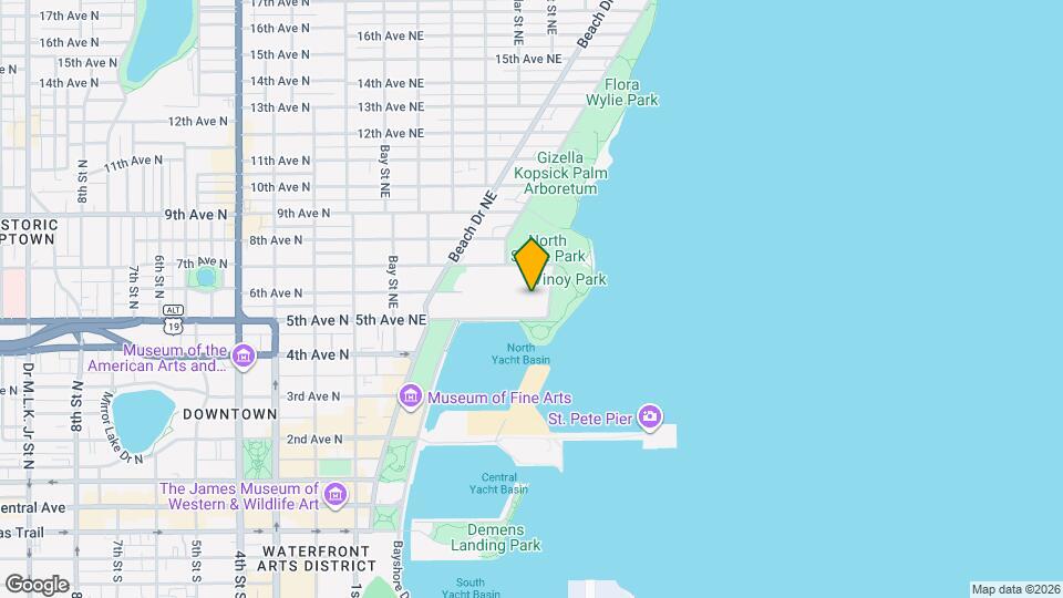 555 5th Ave NE Mapa y Detalles de la Ubicación