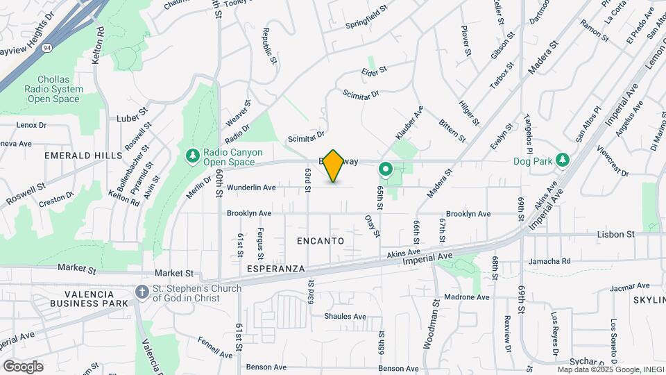 6359 Wunderlin Ave, Unit A Map and Location Details