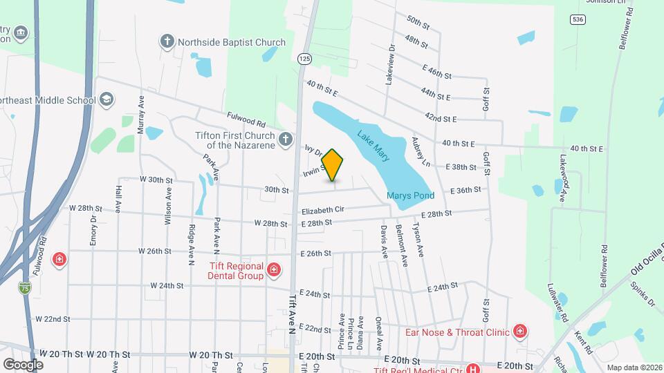 323 30th St Map and Location Details