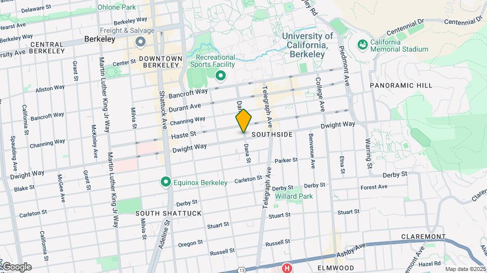 2444-2446 Dana St Mapa y Detalles de la Ubicación