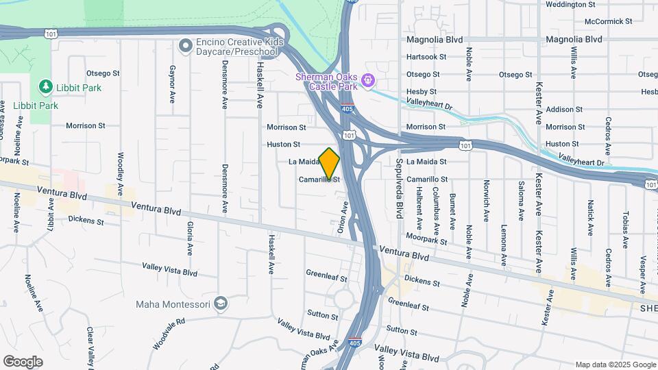 15436 Camarillo St Map and Location Details