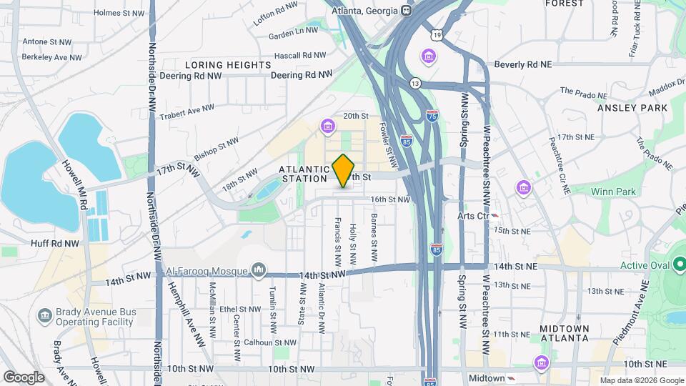 221 16th St NW Map and Location Details