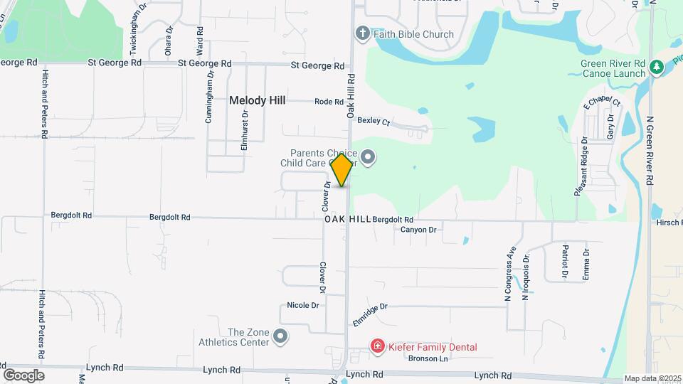 4812 Oak Hill Rd, Unit B Mapa y Detalles de la Ubicación
