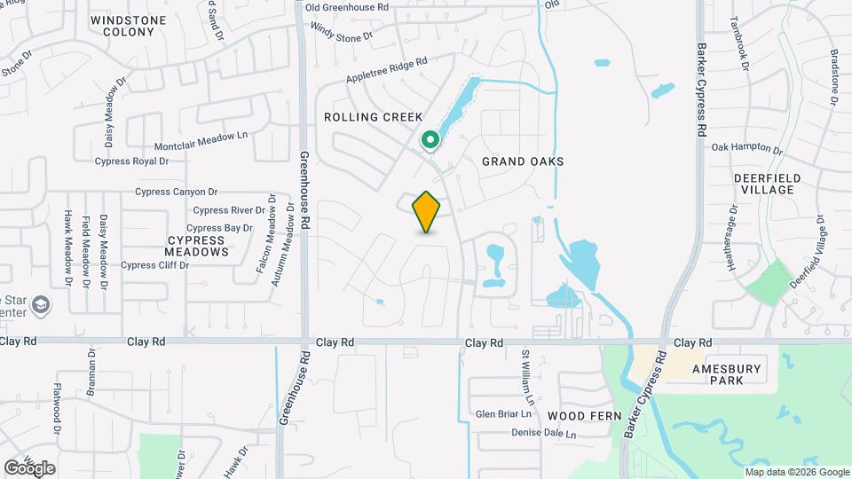 18726 Bene Vista Dr Map and Location Details