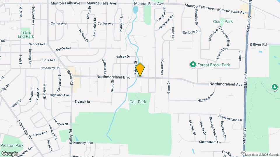 2018 Northmoreland Blvd Map and Location Details