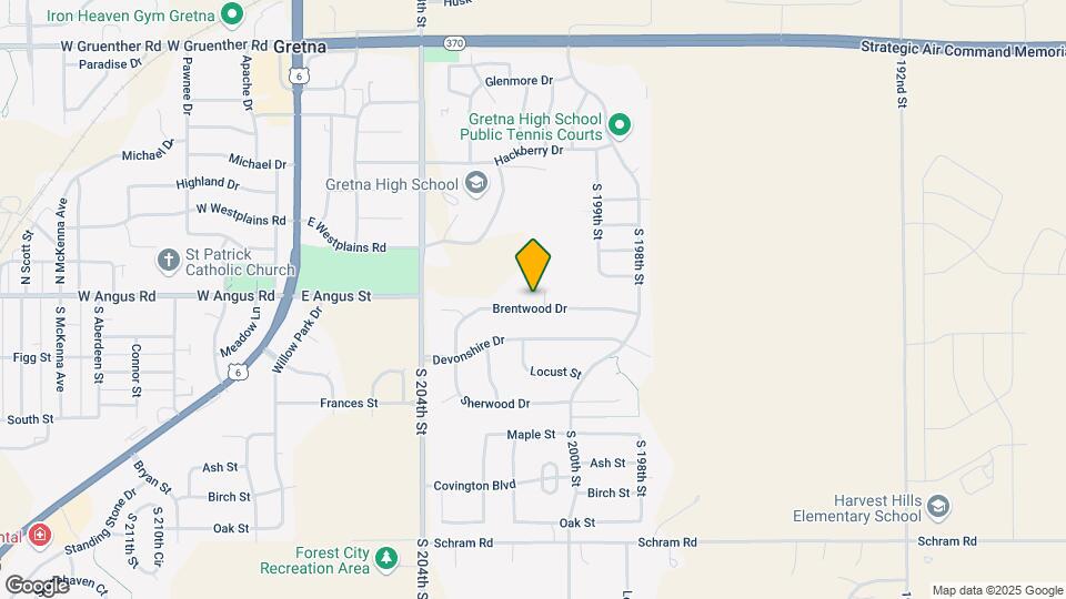 502 Brentwood Dr Map and Location Details