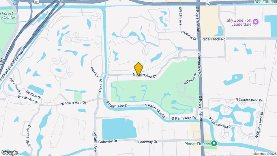 3050 N Palm Aire Dr Map and Location Details