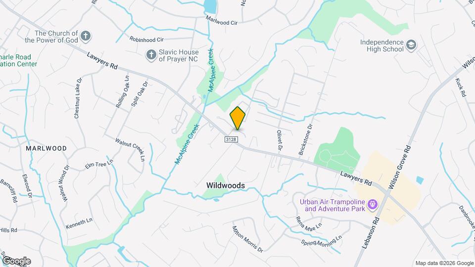 8412 Rust Wood Pl Map and Location Details