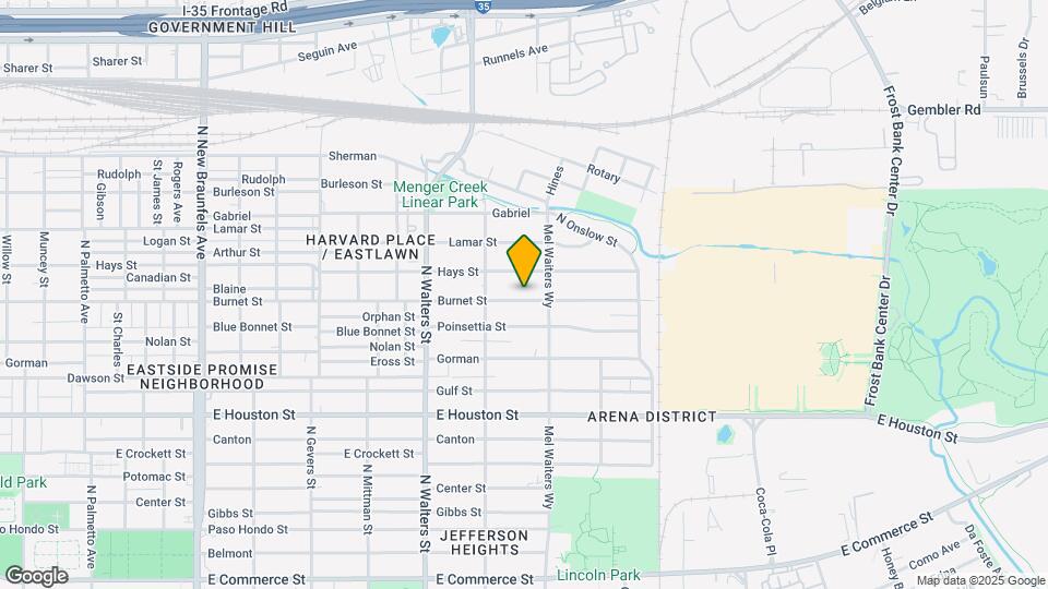 2239 Burnet St Map and Location Details