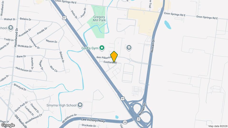 206 Eastland Dr Map and Location Details