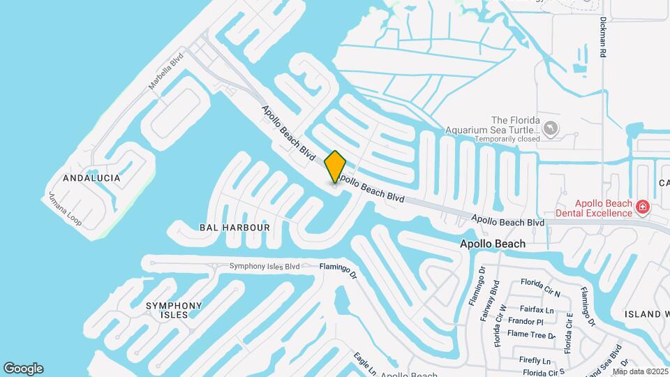 1008 Apollo Beach Blvd Map and Location Details