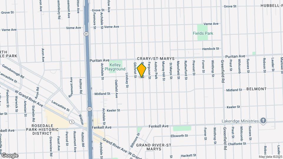 15781 Biltmore St Map and Location Details