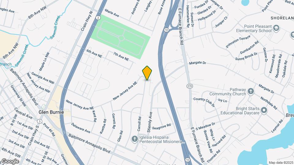 247 Carroll Rd Map and Location Details