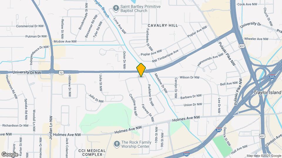 1020 Fairway Dr NW Mapa y Detalles de la Ubicación