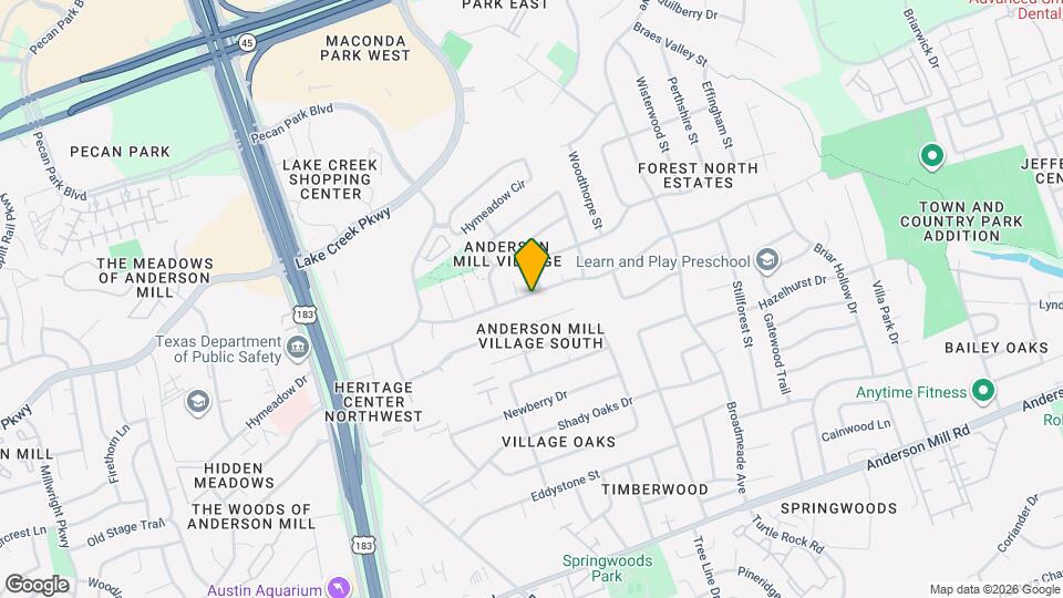 9705 Meadowheath Dr Map and Location Details