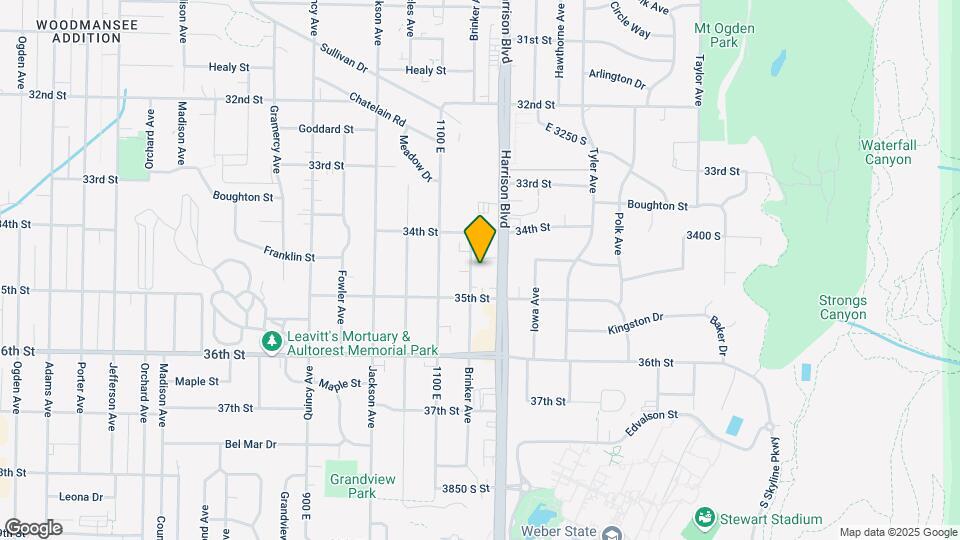 3460 Brinker Ave Map and Location Details