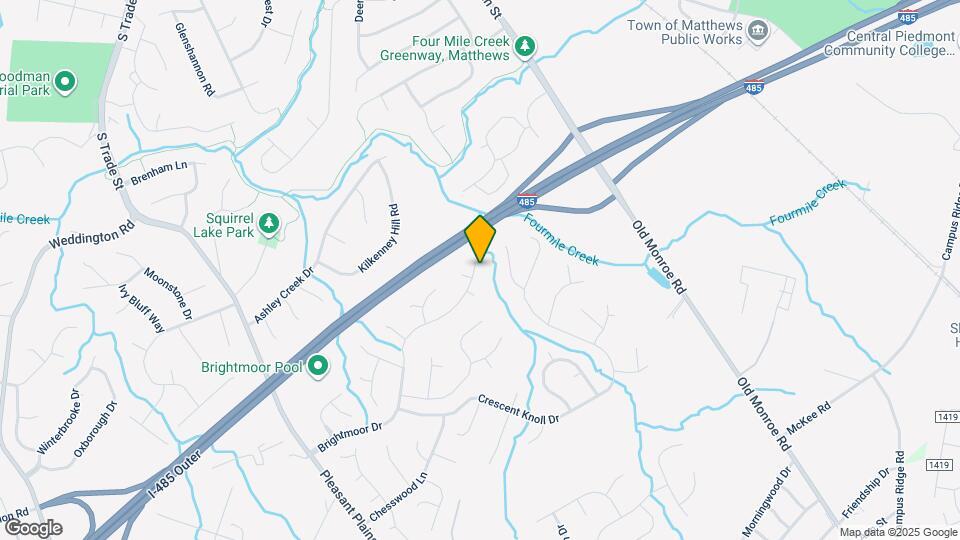 815 Brightmoor Dr Map and Location Details