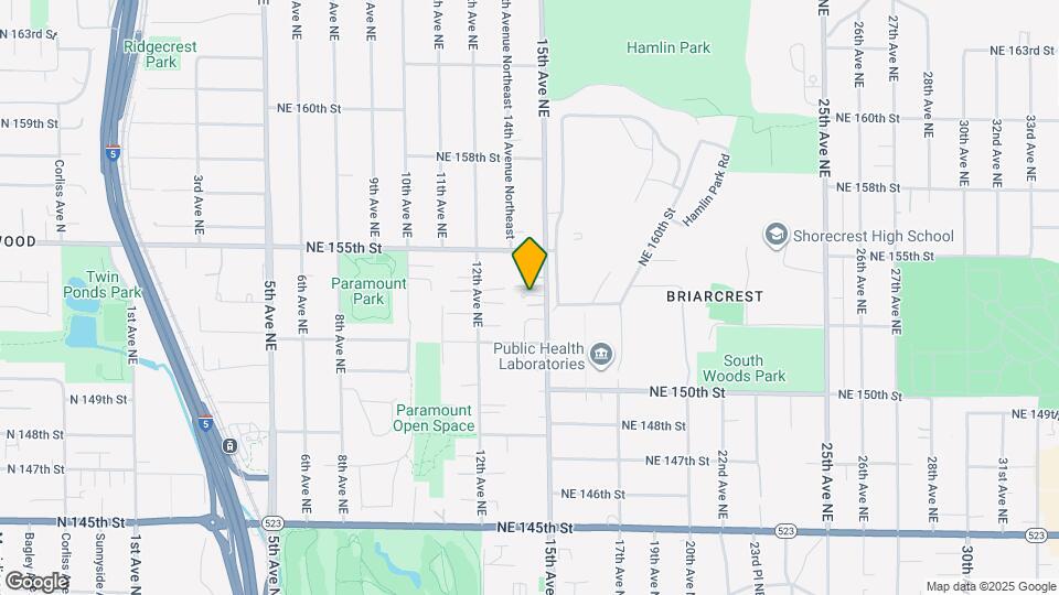 15307 15th Ave NE Map and Location Details