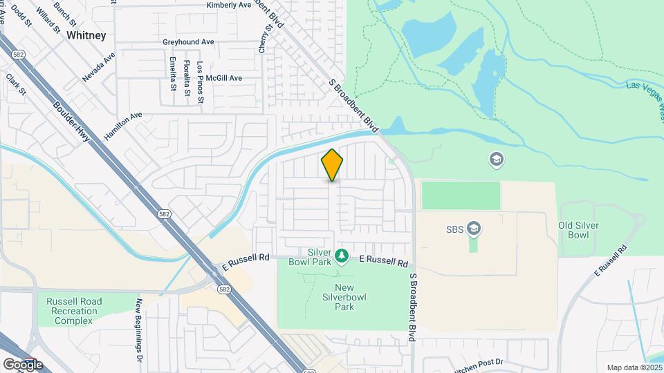 5492 Mercury Springs Dr Map and Location Details
