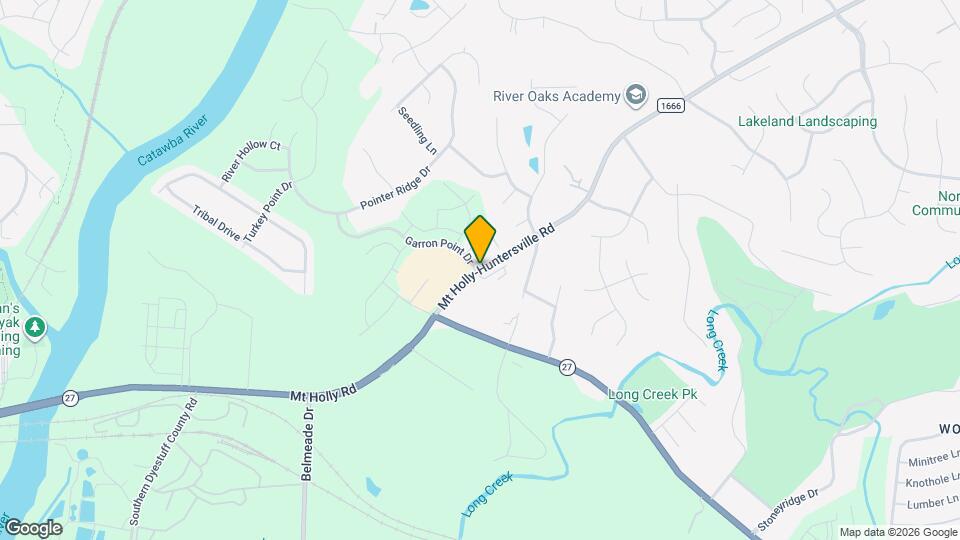 406 Mt Holly-Huntersville Rd Mapa y Detalles de la Ubicación