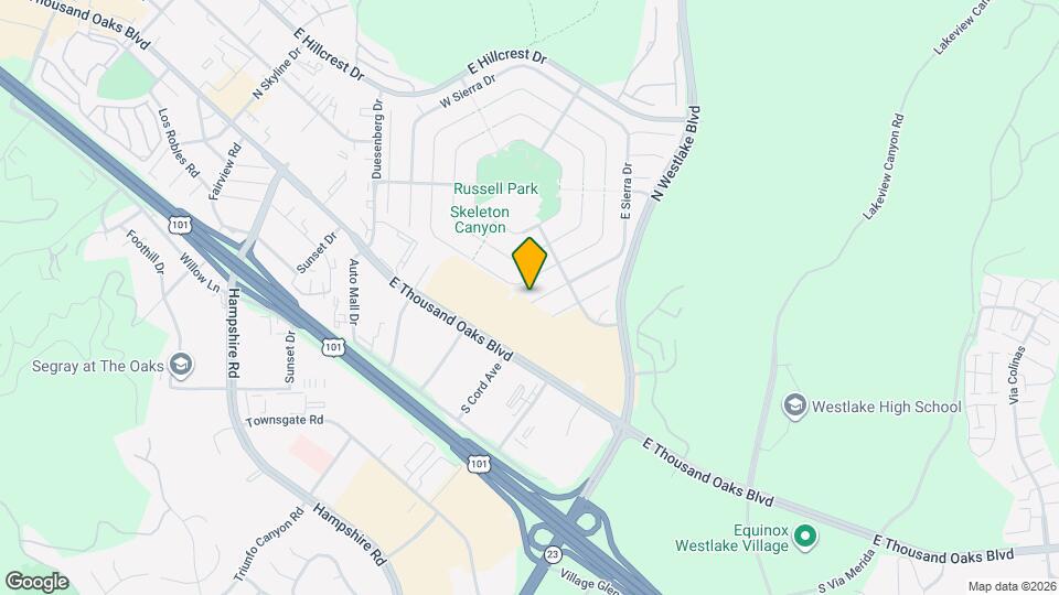 2737 E Sierra Dr Map and Location Details