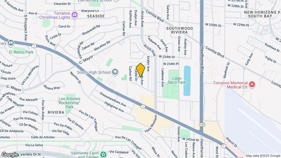 23537 Kathryn Ave Map and Location Details