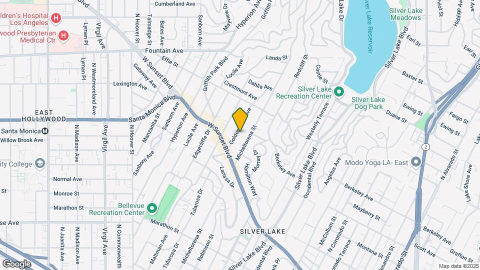 1540 Golden Gate Ave Map and Location Details