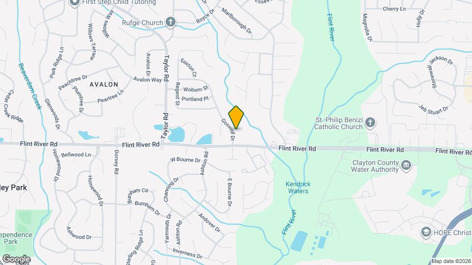 8702 Goswell Dr Map and Location Details