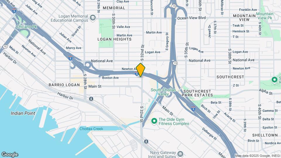 1208 S 32nd St Map and Location Details