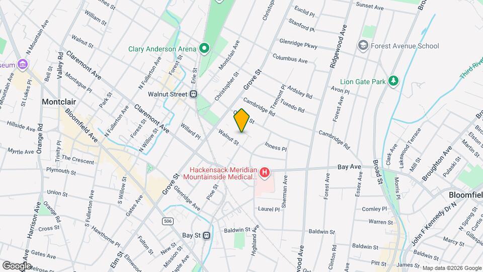 14 Walnut Pkwy Map and Location Details