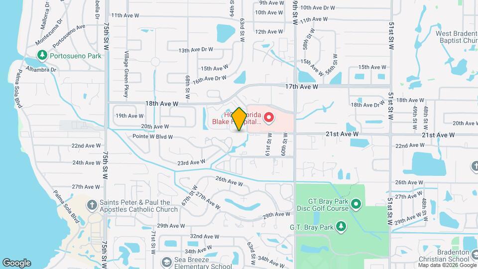 The Blake at Bradenton Mapa y Detalles de la Ubicación
