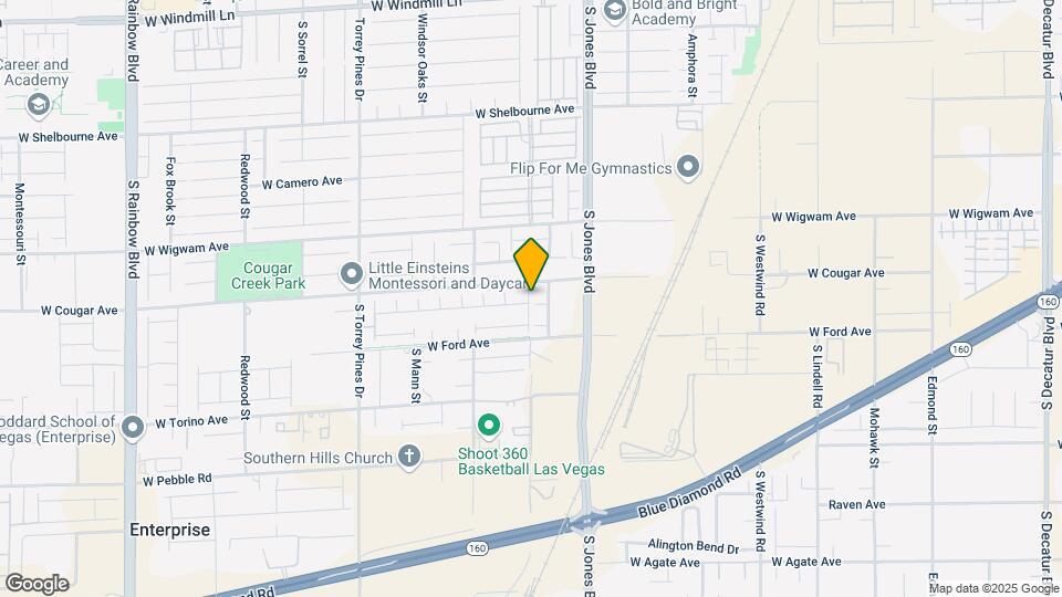 6196 Fisher Creek Ct Map and Location Details