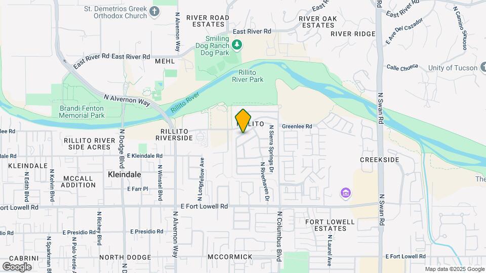 4158 E Boulder Springs Way Map and Location Details