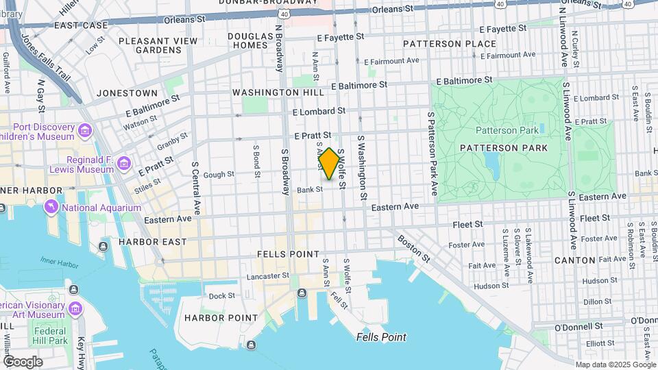 1806 Bank St Map and Location Details