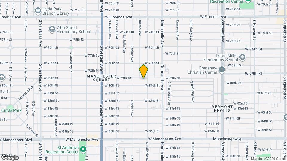 1510 W 79th St, Unit 1510 Map and Location Details