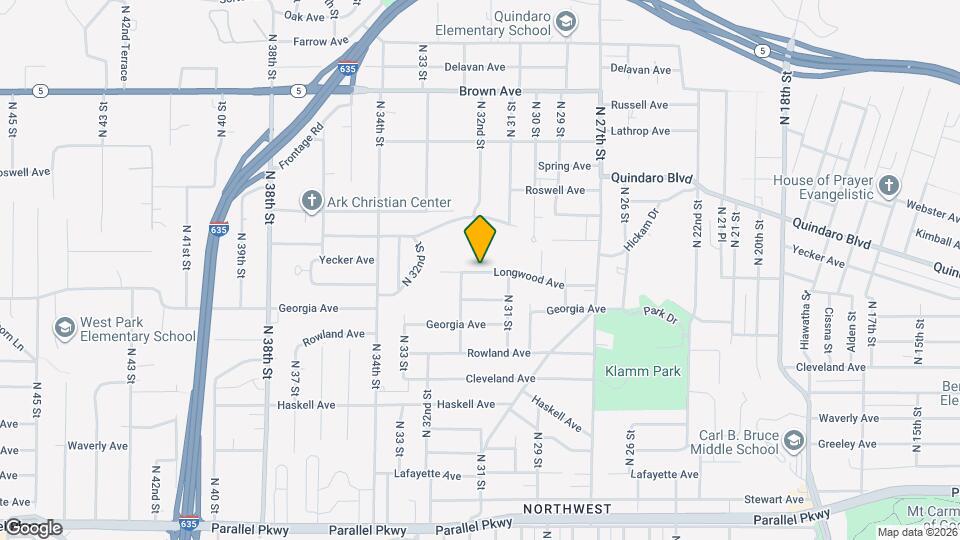 3126 Longwood Ave Map and Location Details