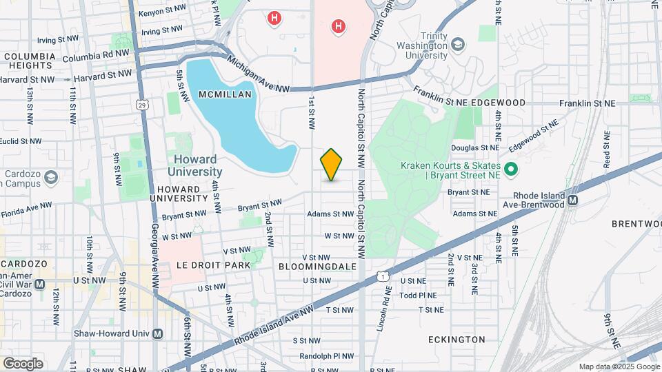 55 Bryant St NW, Unit B Map and Location Details