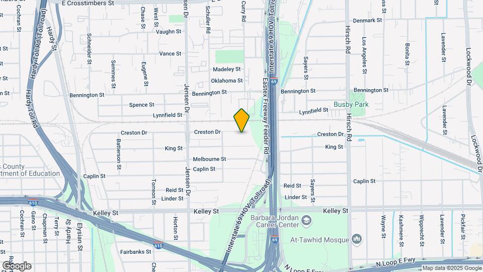 3306 Creston Dr Map and Location Details