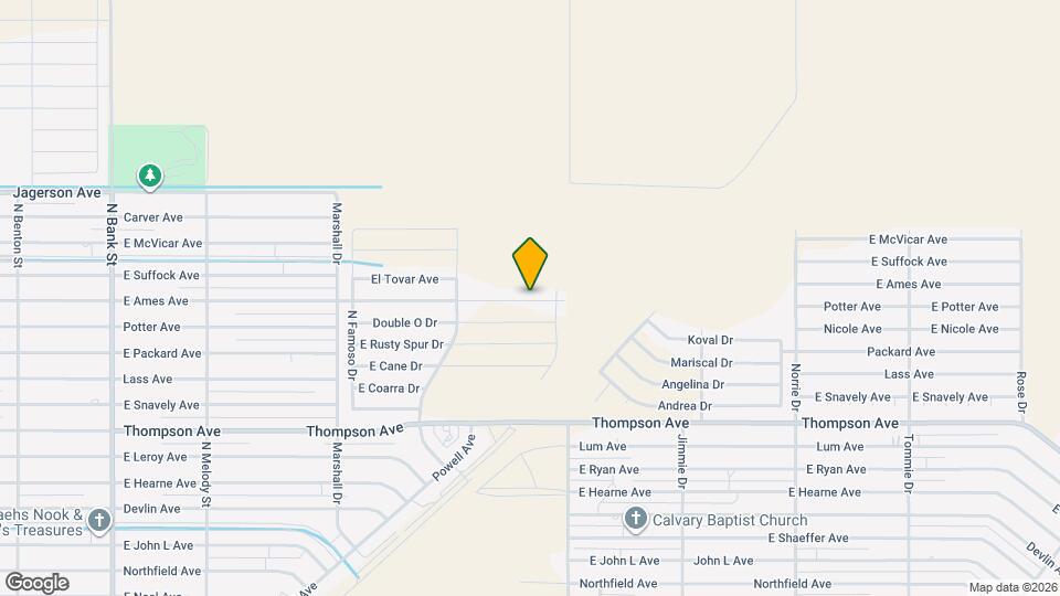3471 E Ames Ave Mapa y Detalles de la Ubicación