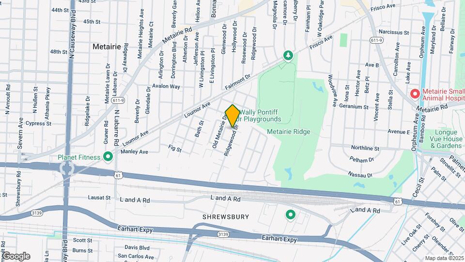 812 Ridgewood Dr Map and Location Details