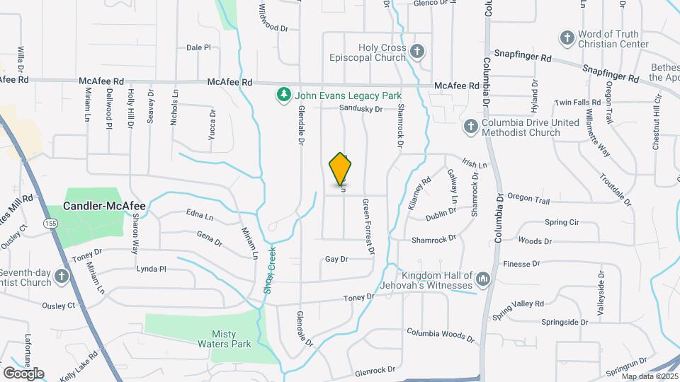 2116 Barbara Ln Map and Location Details