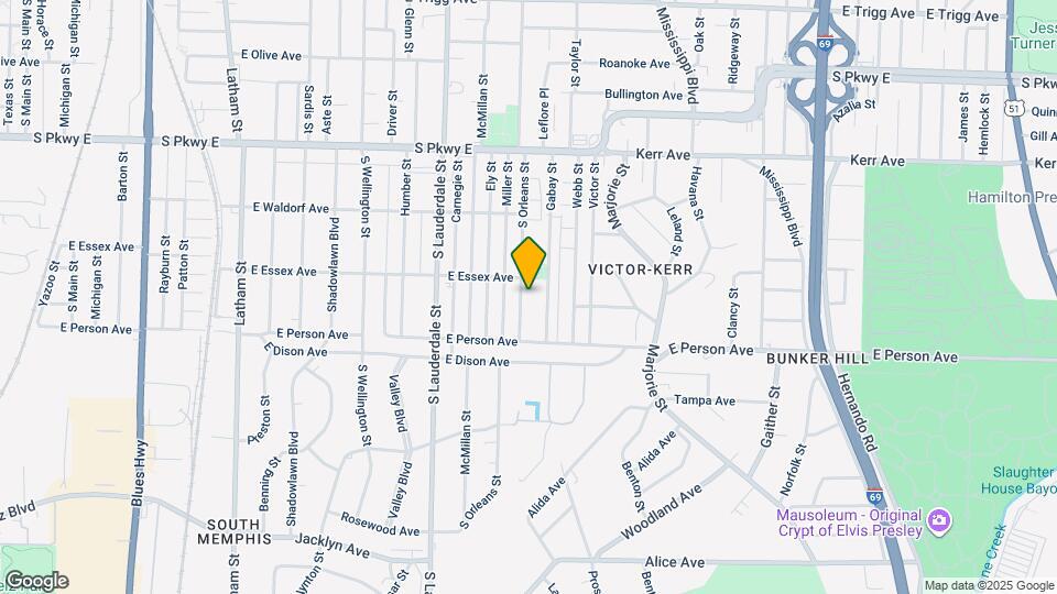 1630 S Orleans St Map and Location Details