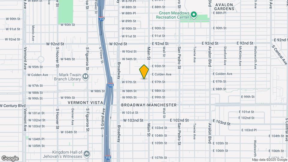 113 W 97th St Map and Location Details