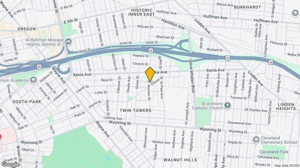 152 Nassau St Map and Location Details
