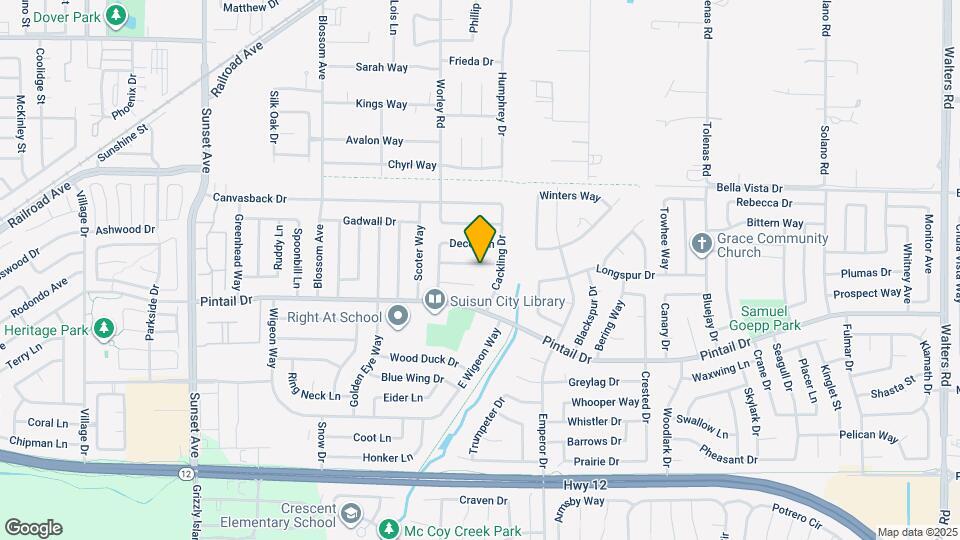 619 Barnacle Way Map and Location Details